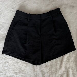 Abercrombie & Fitch High Waist Black Shorts